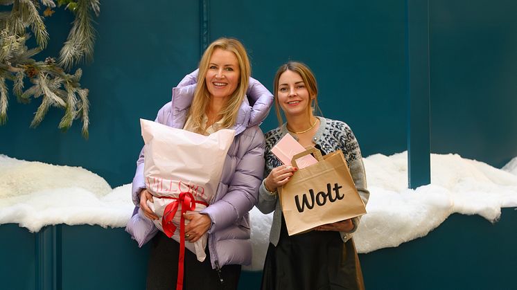 Jeanette Dyhre Kvisvik, gründer og daglig leder i Villoid og Elisabeth Stenersen, daglig leder i Wolt Norge