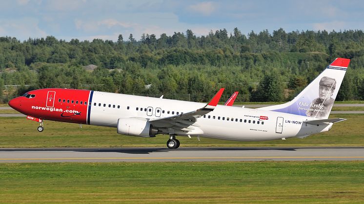 Norwegian-flyet LN-NOW