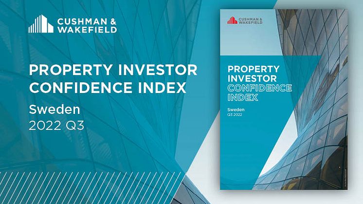 Cushman & Wakefields senaste “Property Investor Confidence Index” vittnar om en enorm förändring från den höga optimism som setts i de tidigare utgåvorna.