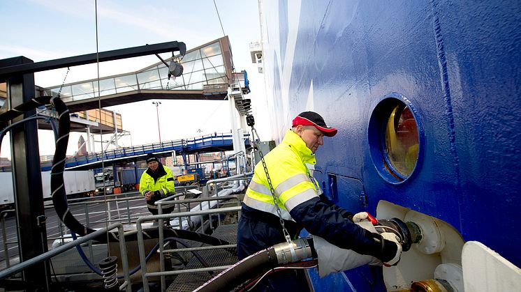 Fjärrvärmeanslutningen av Stena Danica är ett bra exempel på utanför-boxen-tänk tycker juryn.
