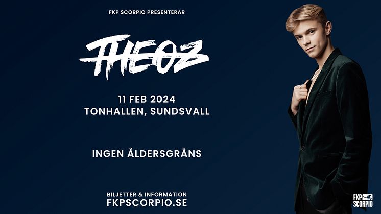 Theoz fortsätter erövra landet – kommer till Sundsvall 11 februari!