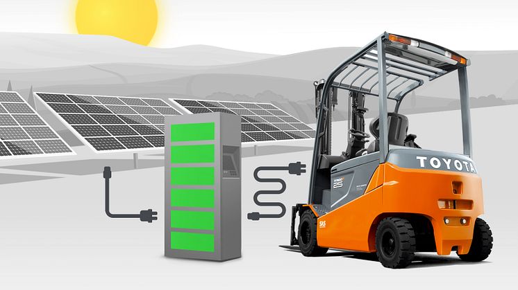 Toyota Material Handling Europe och Eneo Solutions samarbetar i ett strategiskt solprogram	 				 				 				 				 				 		