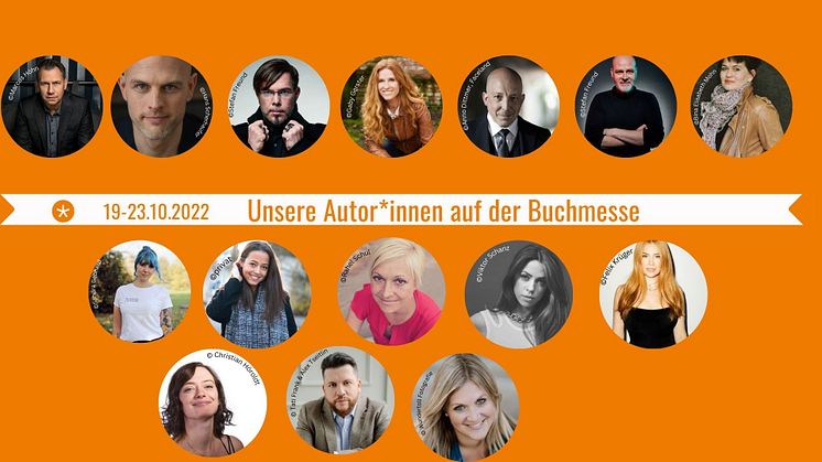 Unsere Veranstaltungen auf der Frankfurter Buchmesse 2022
