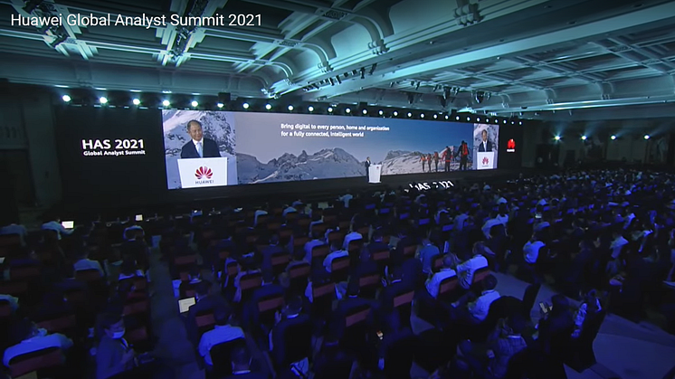 Den 12-14 april pågår Huawei Analyst Summit 2021. Online för en internationell publik.
