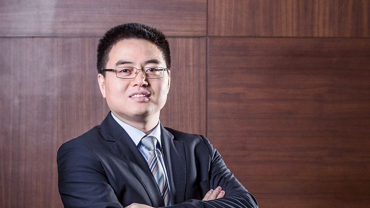 Huawei utser David Liu till ny VD i Sverige. (Foto: Huawei Techonolgies AB)