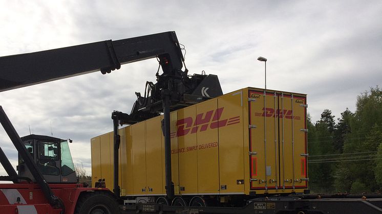 SRS och DHL minskar CO2-utsläpp med 200 ton årligen 