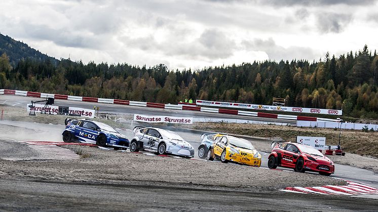 Många heta kandidater när ny mästare ska koras i RallyX Nordics-talangklass