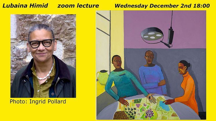 Uncovering and celebrating marginalised histories – welcome to a zoom lecture with artist Lubaina Himid