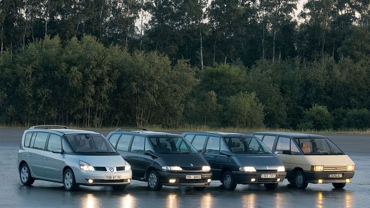 En legende fylder år - Renault Espace gennem 30 år