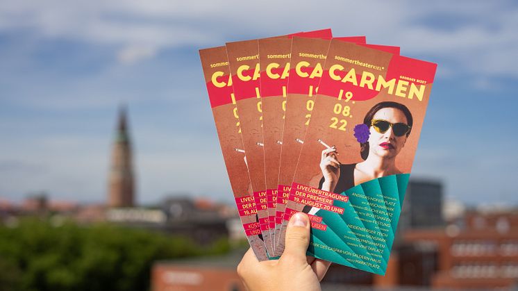 Die Premiere der Sommeroper Carmen auf dem Rathausplatz wird an 11 Standorten als Public Viewing übertragen
