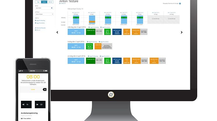 Hogia MyTime som app för Windows 10