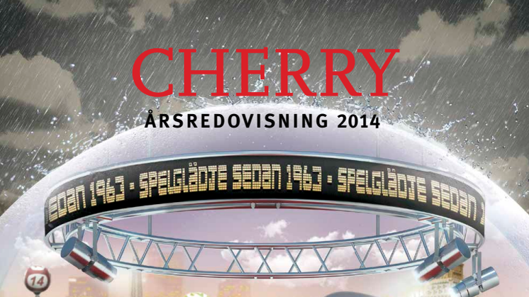 Cherry AB: Årsredovisning 2014