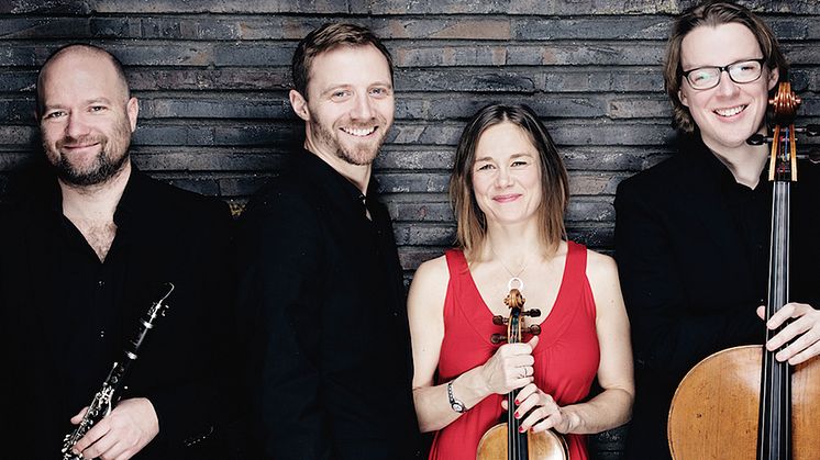 Messiaen Quartet Copenhagen tjuvstartar sin stundande vårturné i Tingsryd den 26 oktober.