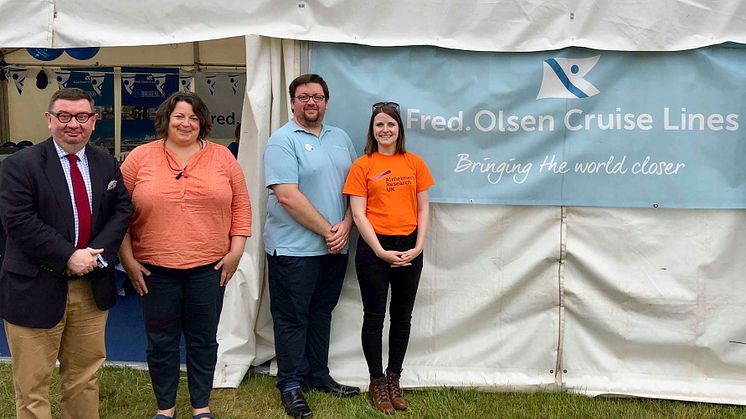 Fred. Olsen announces its three new staff charities for 2018/19