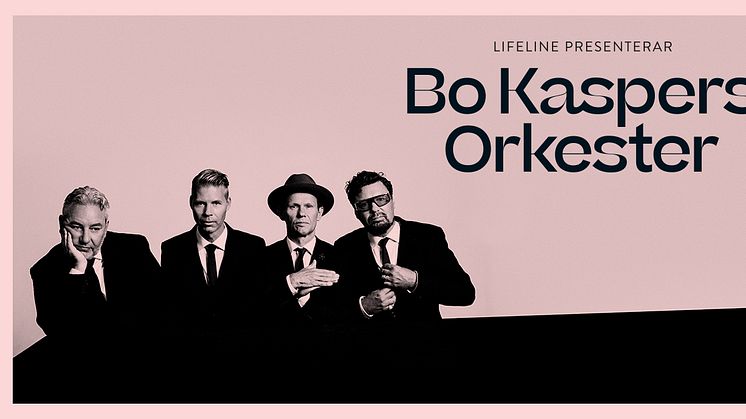 Bo Kaspers Orkester - 23:55 - Hjärtat håller takten till Malmö Arena i april 2020! 