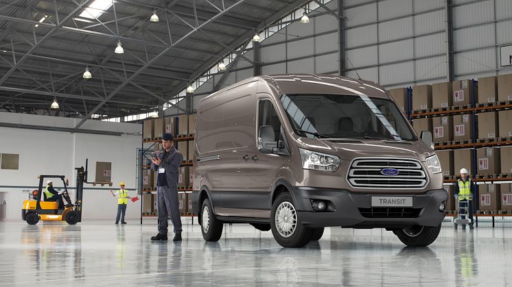 Täysin uusi Ford Transit esittäytyy Hannoverissa