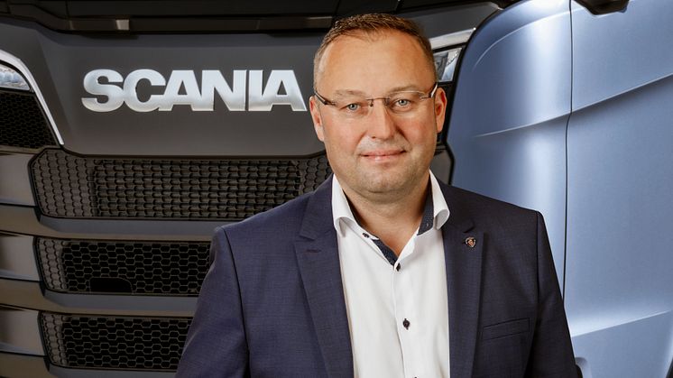 Radek Liška ist seit 16. Juli 2018 neuer Direktor Parts und Service/Verkauf Motoren bei Scania Deutschland Österreich  
