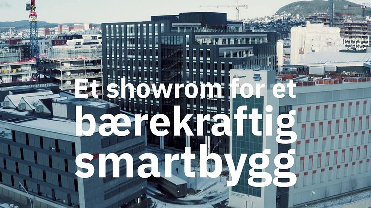 Nytt kontorbygg blant Europas fremste smartbygg