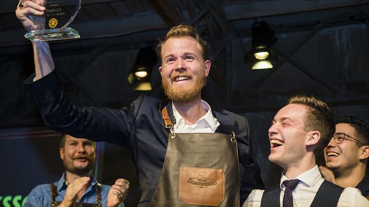 MARCUS FREDRIKSSON OF SWEDEN BEAT 11 CONTESTANTS TO TAKE THE TITLE AT THE GLOBAL FINAL IN MILAN, ITALY