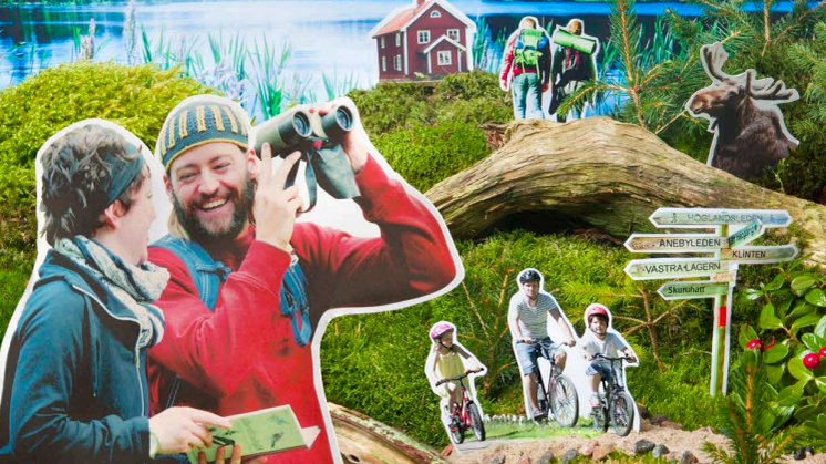 Vandring och cykling allt populärare - turismoffensiv med ny broschyr