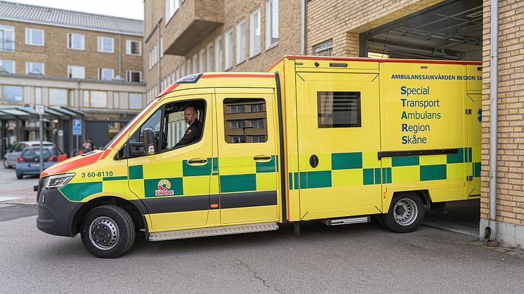 Här är Region Skånes två nya special-ambulanser