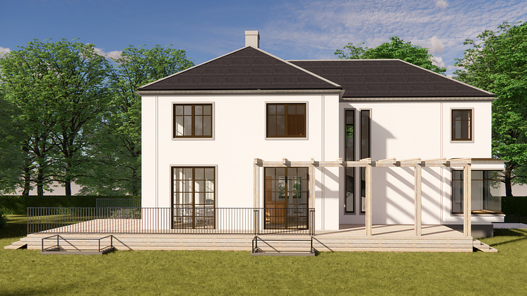 Gode erfaringer med ny CLT-villa