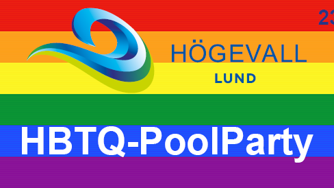 Högevall och LundaPride anordnar HBTQ-PoolParty 