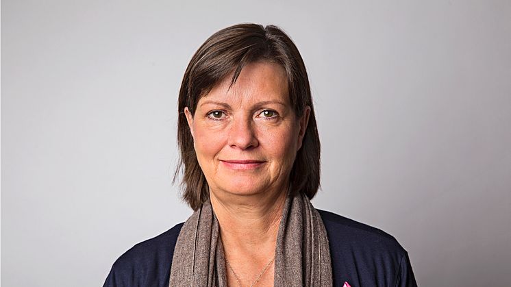 Susanne Dieroff Hay, ordförande i Bröstcancerförbundets forskningskommitté samt ordförande i Bröstcancerförbundet.