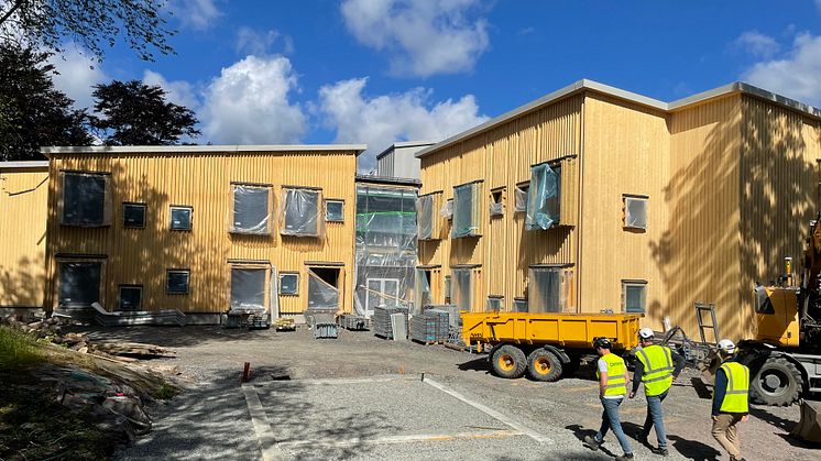 Förskolan på Backa kyrkogata blir årets julklapp till förskolebarnen. Foto: Anders Hall, lokalförvaltningen