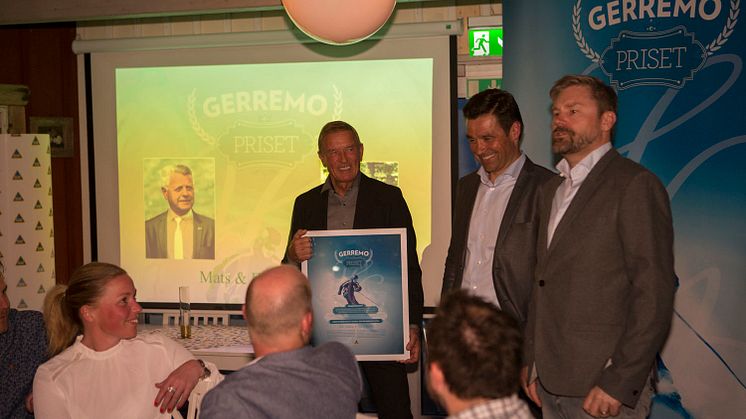 Årets Gerremopris tilldelades Erik & Mats Paulsson. 