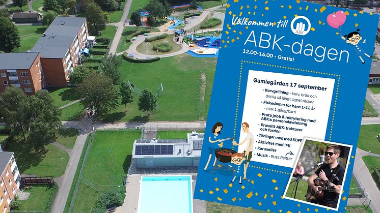 ABK-dagen arrangeras mellan storlekplatsen och badet på Gamlegården.