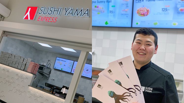 Sushi Yama Express i ICA Maxi Erikslund, Västerås.