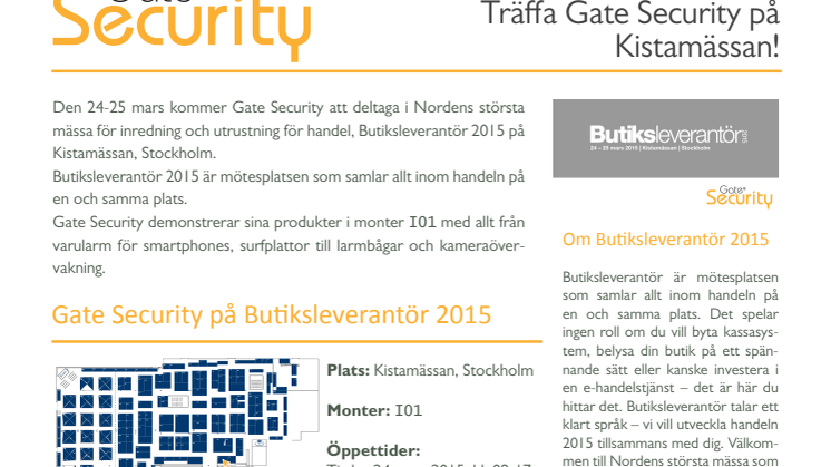 PDF: Träffa Gate Security på Kistamässan!