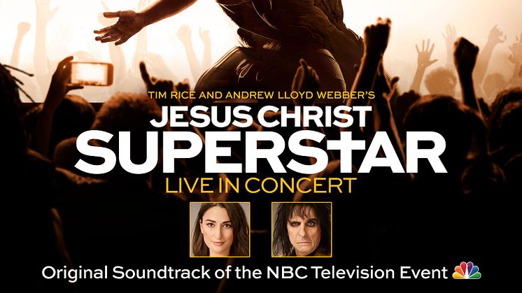NBC:s ”Jesus Christ Superstar Live In Concert” - soundtracket släpps på fredag