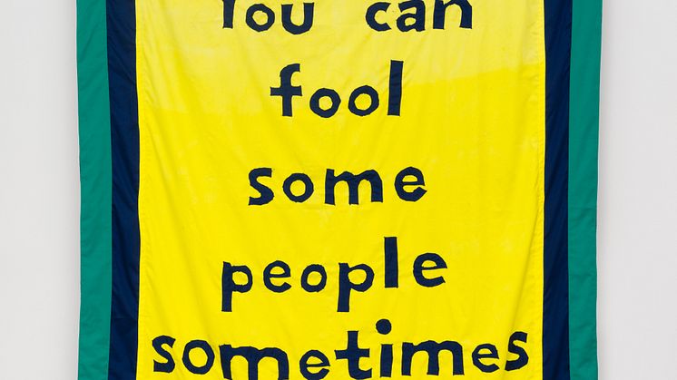Jeremy Deller, You can fool some people sometimes, 2019