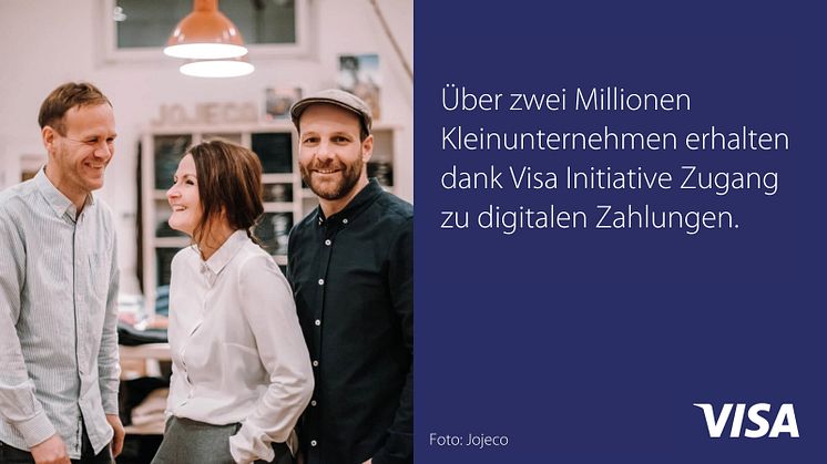 Dank Visa Initiative bereits über zwei Millionen europäische Unternehmen digitalisiert