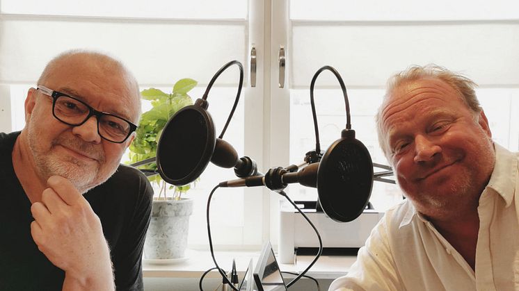 Superduo i ny podcast - Claes Malmberg och Stefan Livh vevar igång podden ”Mot bättre vetande” nya avsnitt varje fredag!