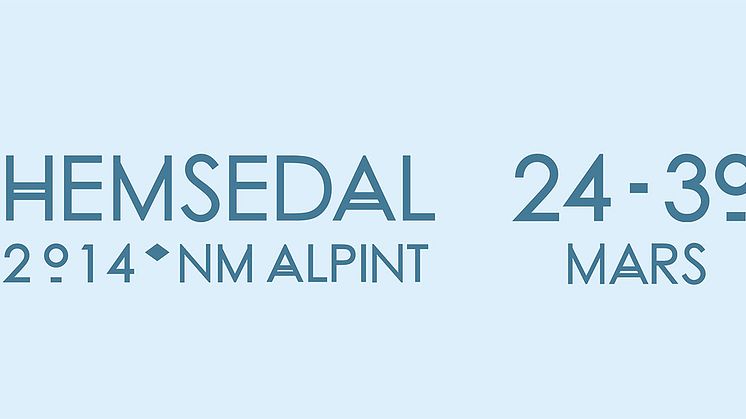 NM alpint Hemsedal 24-30 mars 2014 logo