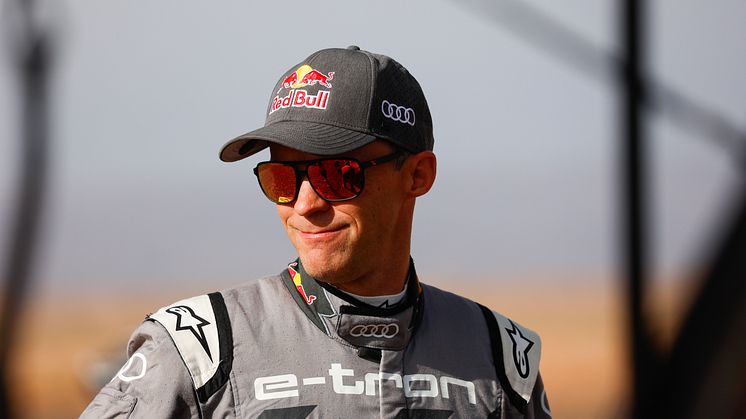 Mattias Ekström - Rallye du Maroc 2023. Photo: Audi Communications Motorsport / Michael Kunkel