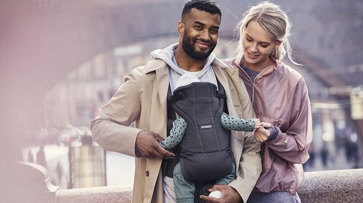 Ny bärsele för familjer i farten – Det svenska familjeföretaget BabyBjörn lanserar en ny bärselemodell