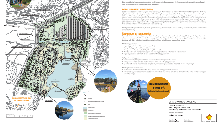 Illustration detaljplan sagovärlden Muminvärlden - 190515