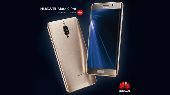 Huawei lanserar Mate 9 Pro - en påkostad smartphone med superkamera