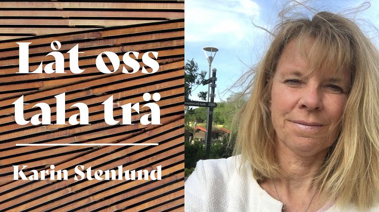 Låt oss tala trä -Karin Stenlund