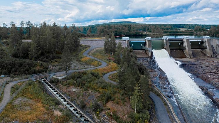 Stornorrfors vattenkraftverk. Fotogran Jennie Pettersson