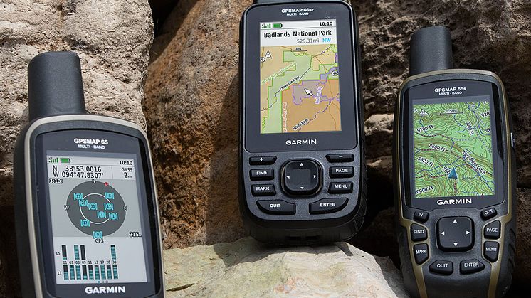 GARMIN GPSMAP 66sr- JA 65-KÄSILAITTEIDEN SIJAINTITARKKUUS AIEMPAA PAREMPI