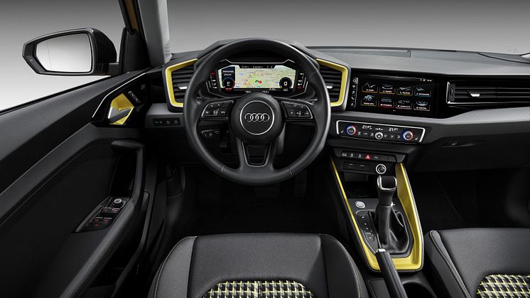 Audi A1 Sportback (Pythongul) cockpit