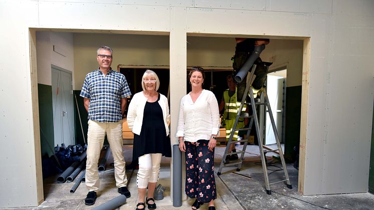 Ulf Bjäreborn Olsson, Lena Sandgren och Maria Sköldqvist.