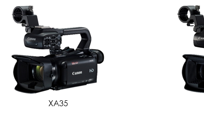 Canon presenterar XA35 och XA30 – videokameror med exceptionell bildprestanda