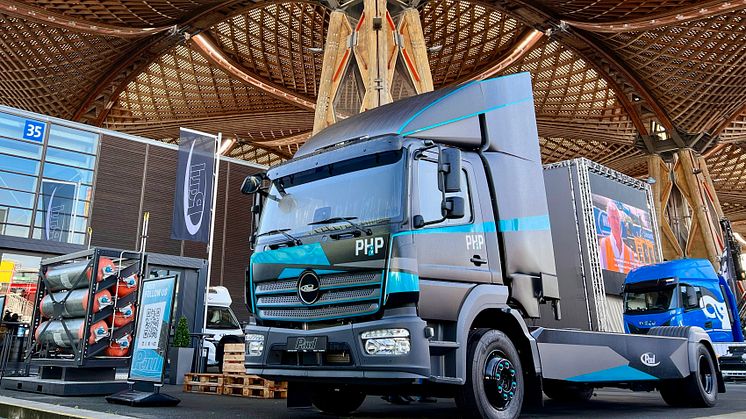 Paul Group präsentiert ersten serienreifer Wasserstoff-Truck PH2P® auf der IAA Transportation 2022