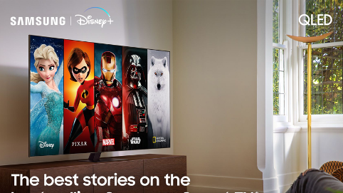 Disney+ kommer på Samsungs Smart TV-er i Norden